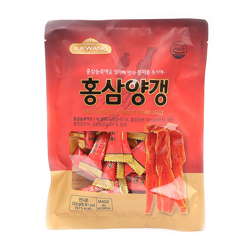 紅参羊羹 250g 個包装 韓国定番のおやつ リーズナブルなレッドジンセン：国民商会日本公式