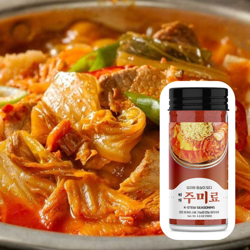チゲ用 万能粉末調味料 主味料 150g 韓国チゲ スンドゥブ プデチゲ 鍋の素：国民商会日本公式
