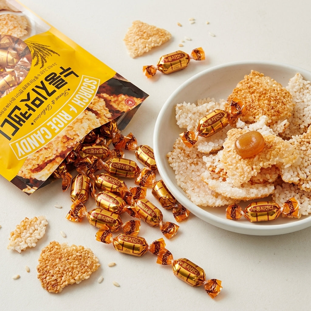 ヌルンジキャンディ 280g 2個セット おこげ味 韓国 伝統 お菓子 スイーツ あめ 大容量 シェア：国民商会日本公式