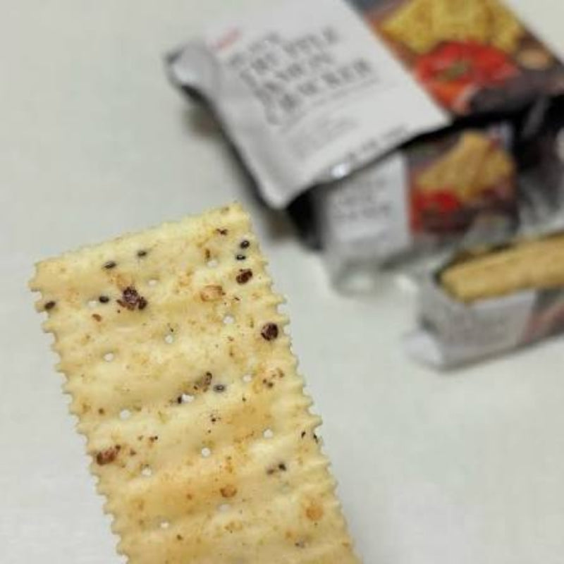 ALLO ブラックトリュフ ハモンクラッカー 87g 5袋セット 韓国お菓子 トリュフスナック ワイン おつまみ