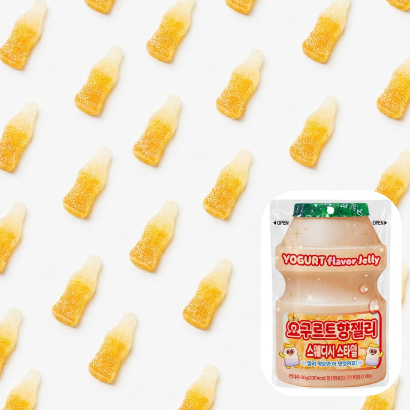ヨーグルト味 グミ スウェディッシュグミ 60g 10袋セット 韓国お菓子 新食感