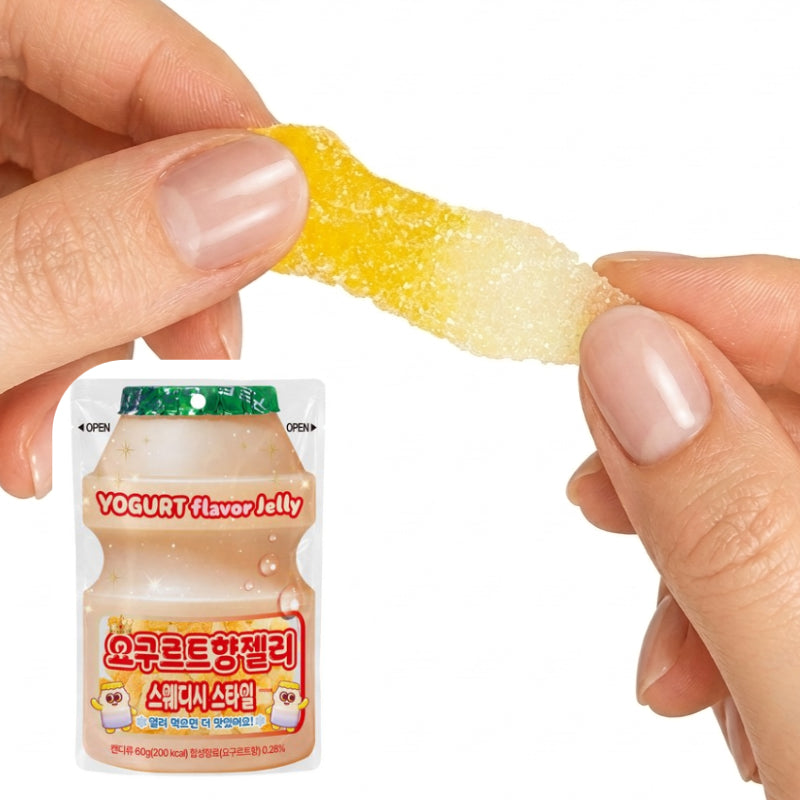ヨーグルト味 グミ スウェディッシュグミ 60g 10袋セット 韓国お菓子 新食感