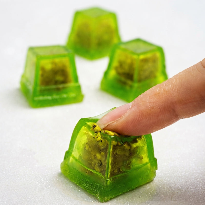 キーキャップグミ 3個セット 韓国 お菓子 パチパチキャンディ YouTube TikTok 話題 新食感