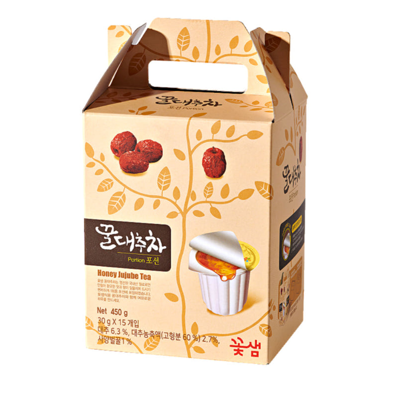 なつめ茶 はちみつなつめ茶 KOTSAM 花泉 ポーション 30g 15個入り 個包装 希釈用 韓国 お茶 伝統茶