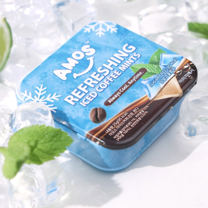 コーヒーミントキャンディ アモス アイスコーヒーミント 25g 10個セット コスパ最強 韓国お菓子 飴