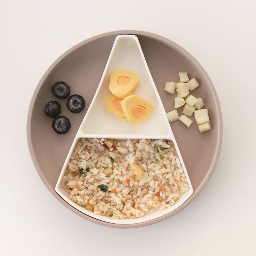 【ユビマム】ABC シリコン 吸盤付き ベビー食器セット 離乳食 プレート：国民商会日本公式