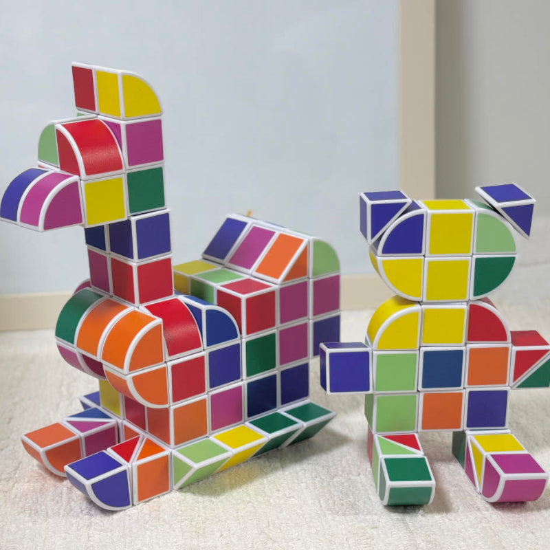 マグネットブロック 32ピース 64ピース 選べる知育玩具 磁石ブロック 立体パズル キューブ おもちゃ 子供 誕生日 プレゼント