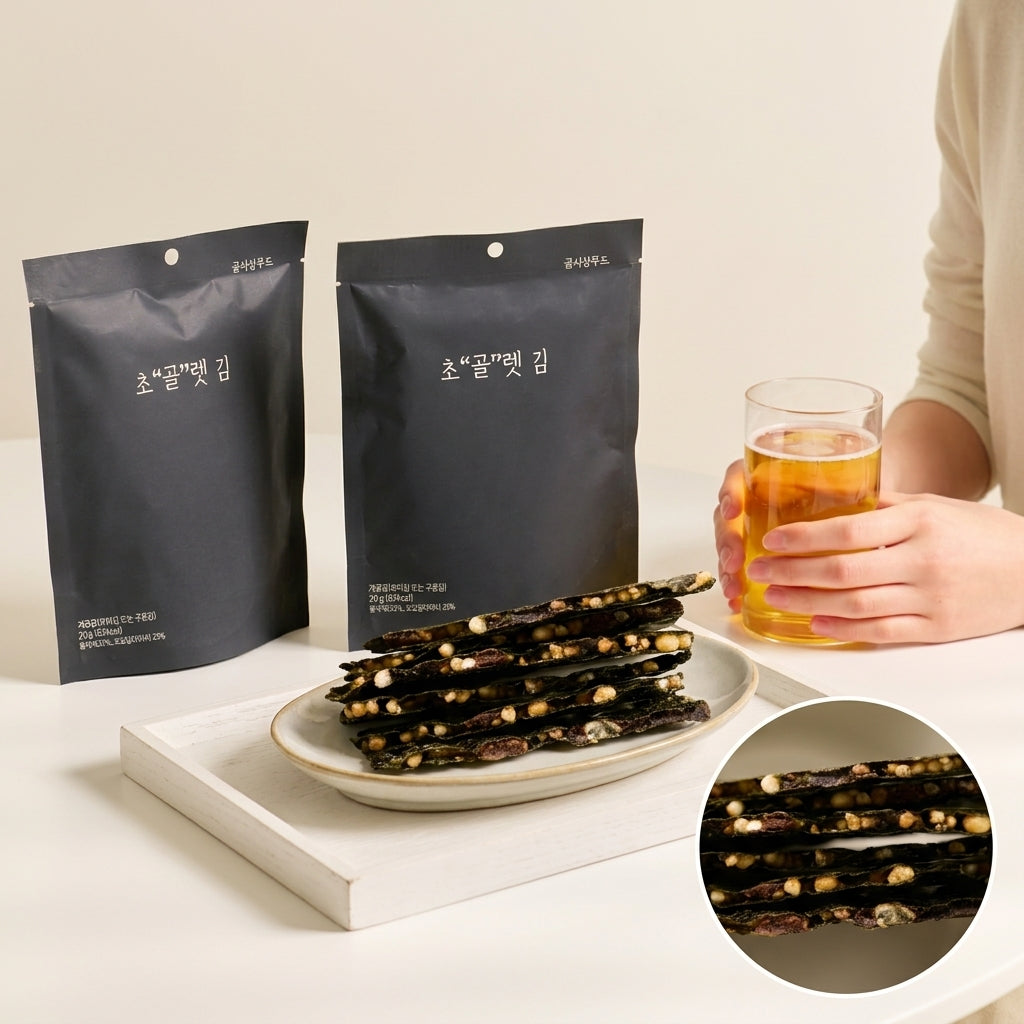 プレミアム チョコレート海苔スナック (3袋セット)